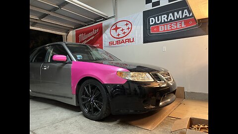 Washing the STI swapped Wagon and Brembo Caliper Test Fit | Saab 92x Build | Ep 9