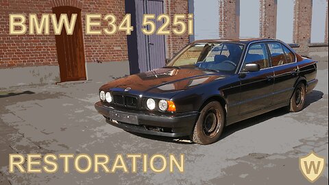 MY FIRST PROJECT! BMW E34 525i RESTORATION | PT1