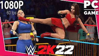 WWE 2K22 | BLAZE FIELDING V ESTEL AGUIRRE! | Requested Extreme Rules Match [60 FPS PC]