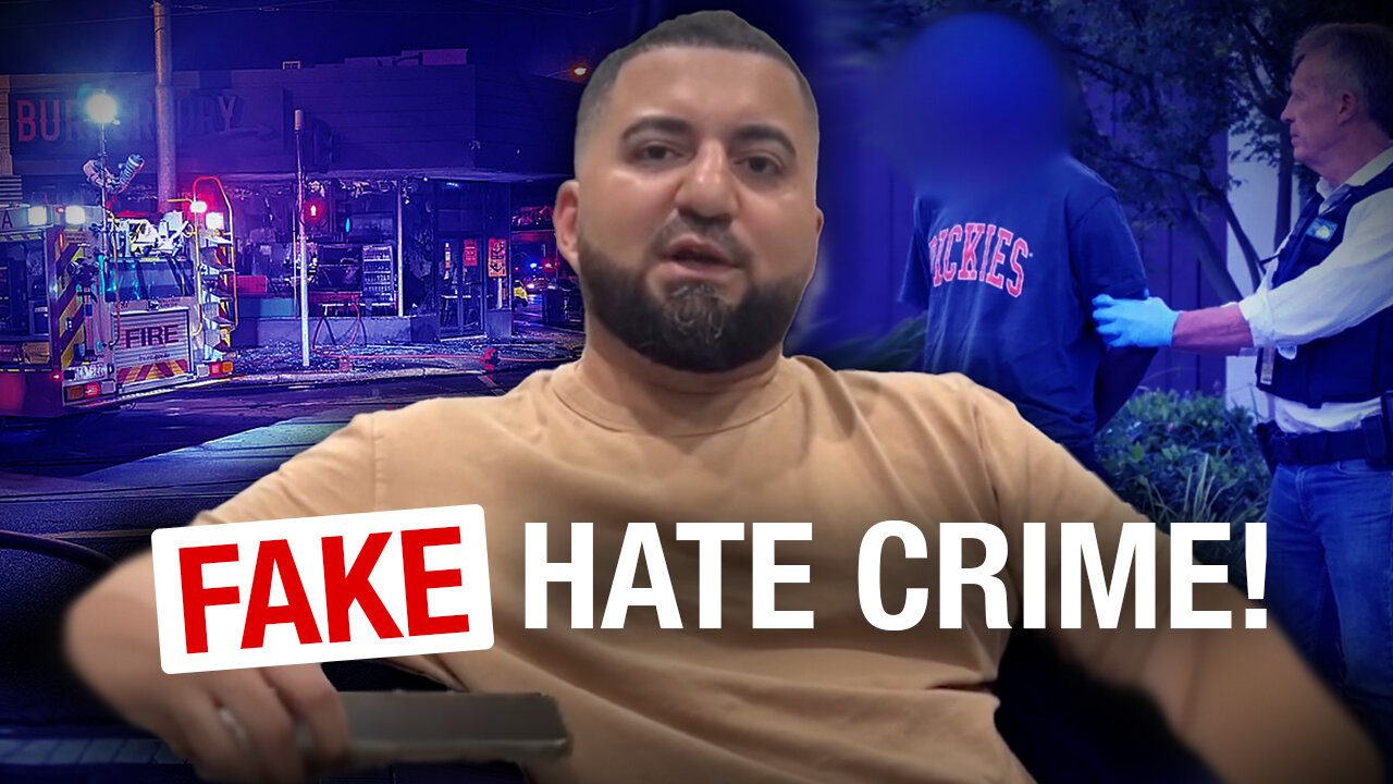 Australia's BUSTED 'Jussie Smollett' hate crime hoaxer REFUSES to apologise