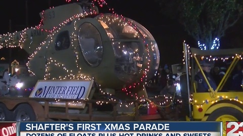 Shafter's first Christmas parade