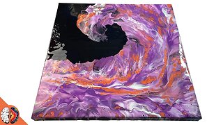 CELLS GALORE in this non-traditional wave pour!