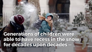 British School Will No Longer Tolerate the Incredible Danger of School Children Touching Snow