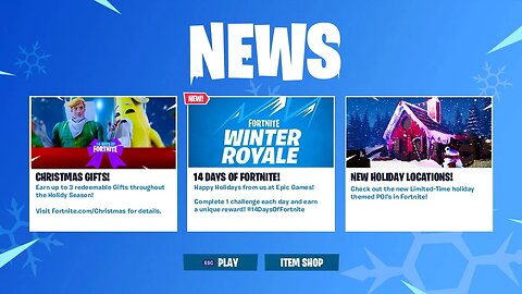 Fortnite Christmas Event