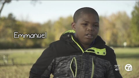 Grant Me Hope: Emmanuel loves reading, playing video games and riding his bike