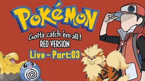(LIVE) Pokémon Red Part:03