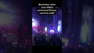 Juice WRLD Performing Phineas & Ferb Live