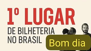 Primeiro lugar nas bilheterias e o Rio de Janeiro continua...