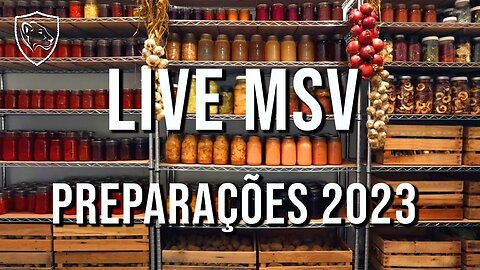 PREPARAÇÕES para 2023 - LIVE MSV