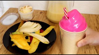 If you have a Mango do this - Mango milkshake recipe