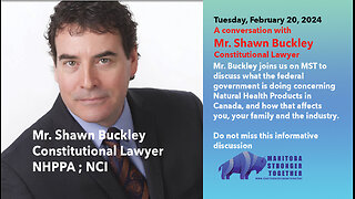 February 20, 2024 MST Zoom Meeting: Shawn Buckley