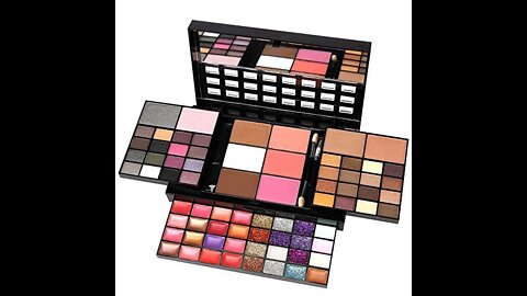All in one makeup gift kit - ultimate color combination - 36 eyeshadow, 28 lip gloss, 3 blusher
