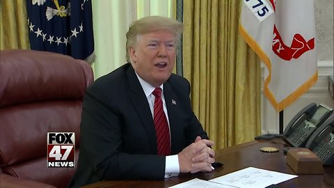Trump: No end to shutdown until border barrier constructed