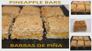 Pineapple Squares Bars English Version