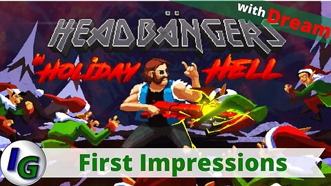 Headbangers in Holiday Hell First Look with Dream on Xbox