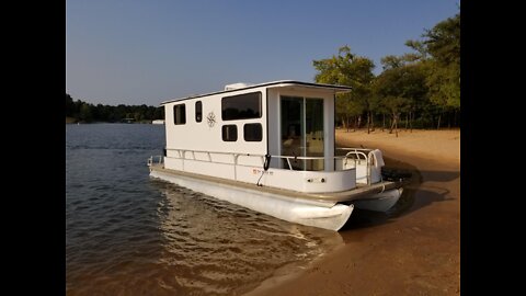 Pontoon Houseboat Build (Shanty Boat)