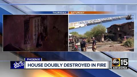 Top stories: DUI suspect arrested after deadly crash; Arizona man arrested for bomb threat; House burned twice by fire; Hot weekend weather; New search dog joins Phoenix FD