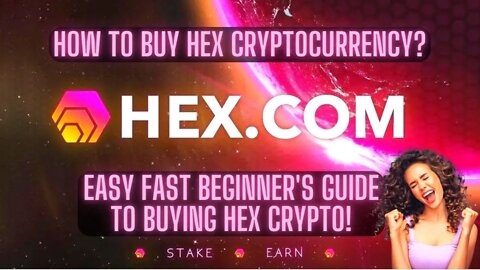 How To Buy HEX Cryptocurrency? Easy Fast Beginner's Guide To Buying HEX Crypto!