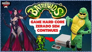 BATTLETOADS [NES] - ZERADO com 1 FICHA nessa JOGATINA HARD CORE, venha curtir e comentar!!!