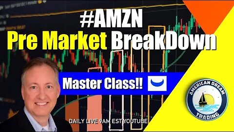 Amazon Pre Market Breakdown Stock Market Training Pro Tips!