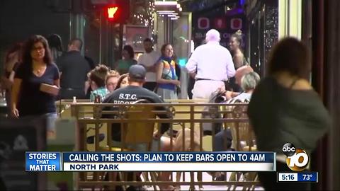 Last call at bars may be extended to 4 am