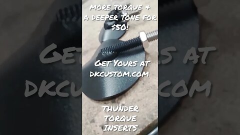 ⚡Better Harley Sound & POWER W/ Thunder Torque Inserts™ #shorts