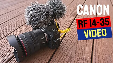 Canon 14-35mm Lens Review Vlogging on Canon R5 - A Must Have Lens?