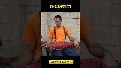 How does EGR cooler work? - #shorts