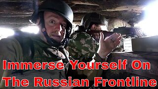 Night & Day On Russian Frontline Under fire With "Cascade" (Special Documentary)