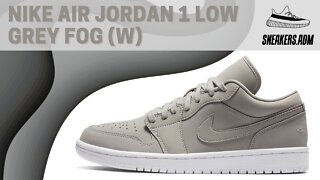 Nike Air Jordan 1 Low Grey Fog (W) - DC0774-002 - @SneakersADM