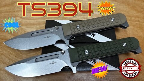 TwoSun TS394 The biggest folder from TwoSun knives yet ?