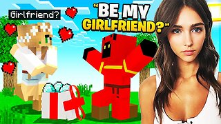 FINALLY Asking Her To Be My Minecraft Girlfriend..