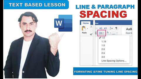 LINE SPACING | PARAGRAPH SPACING | IN MS WORD|SADAR KHAN TV