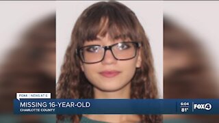 Charlotte County Sheriff's Office searching for missing teen