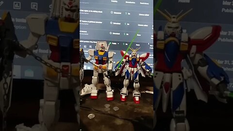 figure size comparison #shortsvideo #shortsfeed #youtubeshorts #gunpla #gundamreview #gunplareview