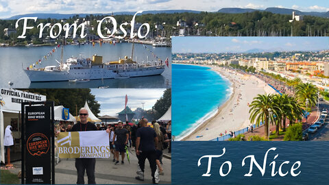 MC tur fra Oslo til Nice september 2022