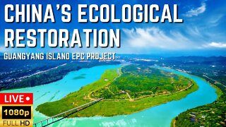 🔴LIVE: China’s Ecological Restoration | Guangyang Island EPC Project