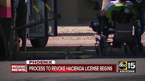 DHS issues notice of intent to revoke license of Hacienda Healthcare