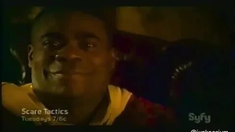 Tracy Morgan And Sci-fi "Scare Tactics Are Scaring You" TV Trailer Commercial (2009) 2000s