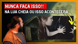 NUNCA FAÇA ISSO NA LUA CHEIA!! Ritual e portal para entidades (terceiro olho, espelho e magia)