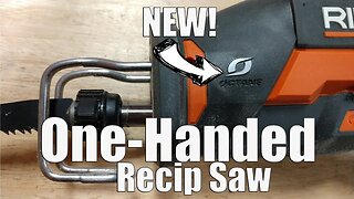 RIDGID OCTANE 18v Brushless One-Handed Reciprocating Saw Review R86448 Plumbing & Construction