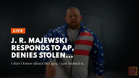 J. R. Majewski responds to AP, denies Stolen Valor accusations…