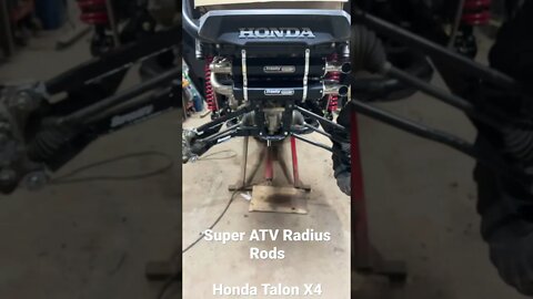 Stock Honda Talon Rods Compared to Super ATV Radius Rods #shorts #HondaTalon