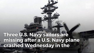 Navy Plane Goes Down In Pacific, Crews Searching