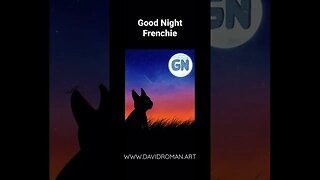 French Bulldog Silhouette Painting #frenchie #frenchbulldog #dogs #dogshorts #fypシ