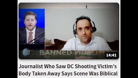 Journalist Who Saw DC Shooting Victim’s Body Taken Away Says Scene Was Biblical