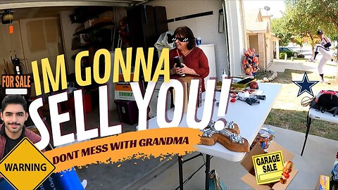 She was RUTHLESS | Garage Sale Treasure Hunting