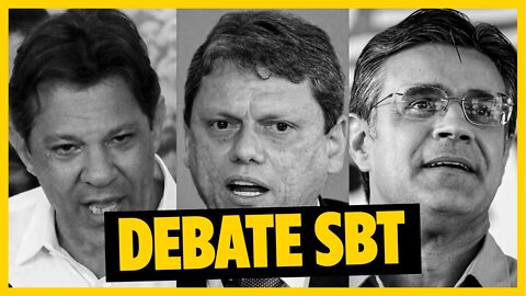 DEBATE NO SBT PARA O GOVERNO DE SÃO PAULO | React com Renato Battista e Ricardo Almeida