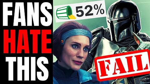 Disney Star Wars Fans HATE The Mandalorian Season 3 | More BAD NEWS For Lucasfilm After Ratings Dive