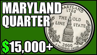 2000 Maryland Quarters Worth Money - How Much Is It Worth and Why, Errors, Varieties, and History
